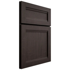 Shiloh Cabinetry Full Overlay Somerset White Oak Quarter Sawn Morel Door