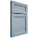 Shiloh Cabinetry Full Overlay Somerset White Oak Quarter Sawn Sky Door