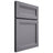 Shiloh Cabinetry Full Overlay Somerset White Oak Rift Cut Cadet Door