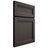 Shiloh Cabinetry Full Overlay Somerset White Oak Rift Cut Creekside Door