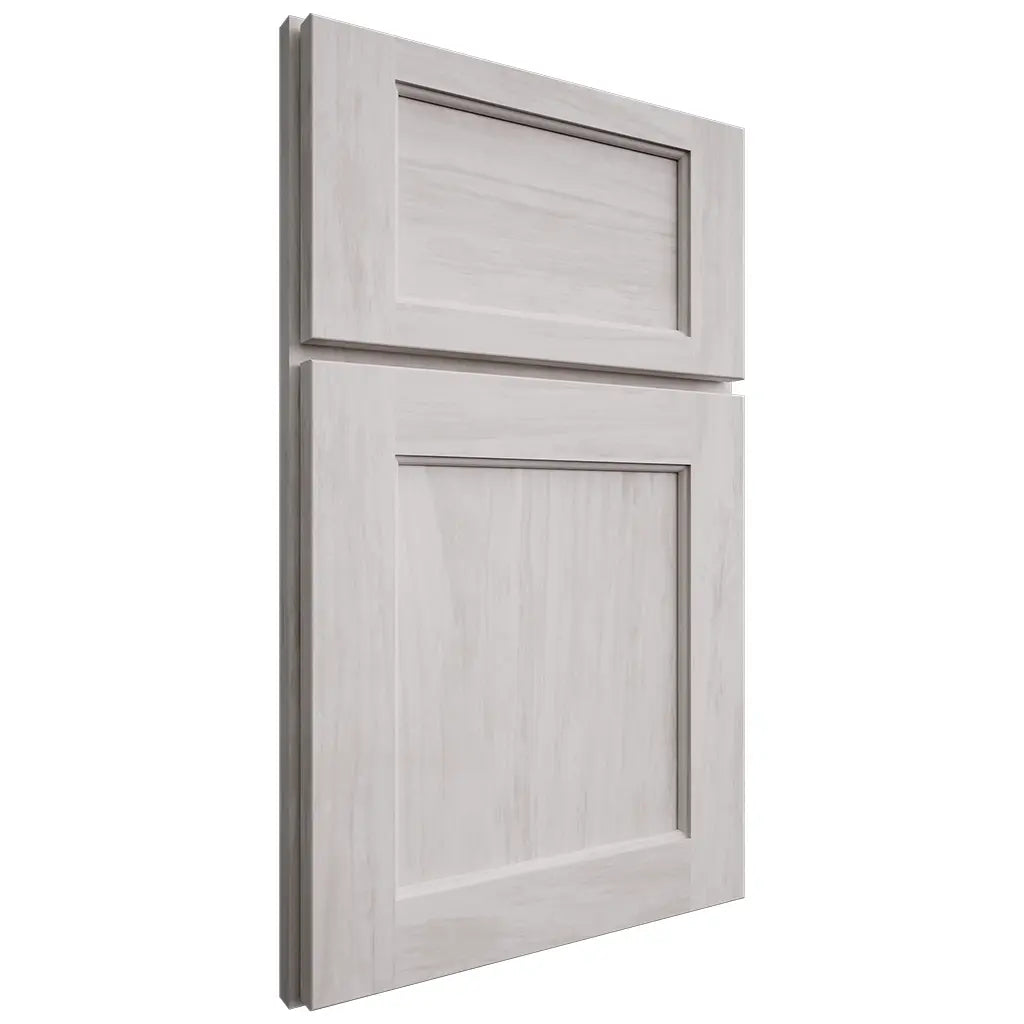 Shiloh Cabinetry Full Overlay Square Flat Alder Plain Cut Cotton Door