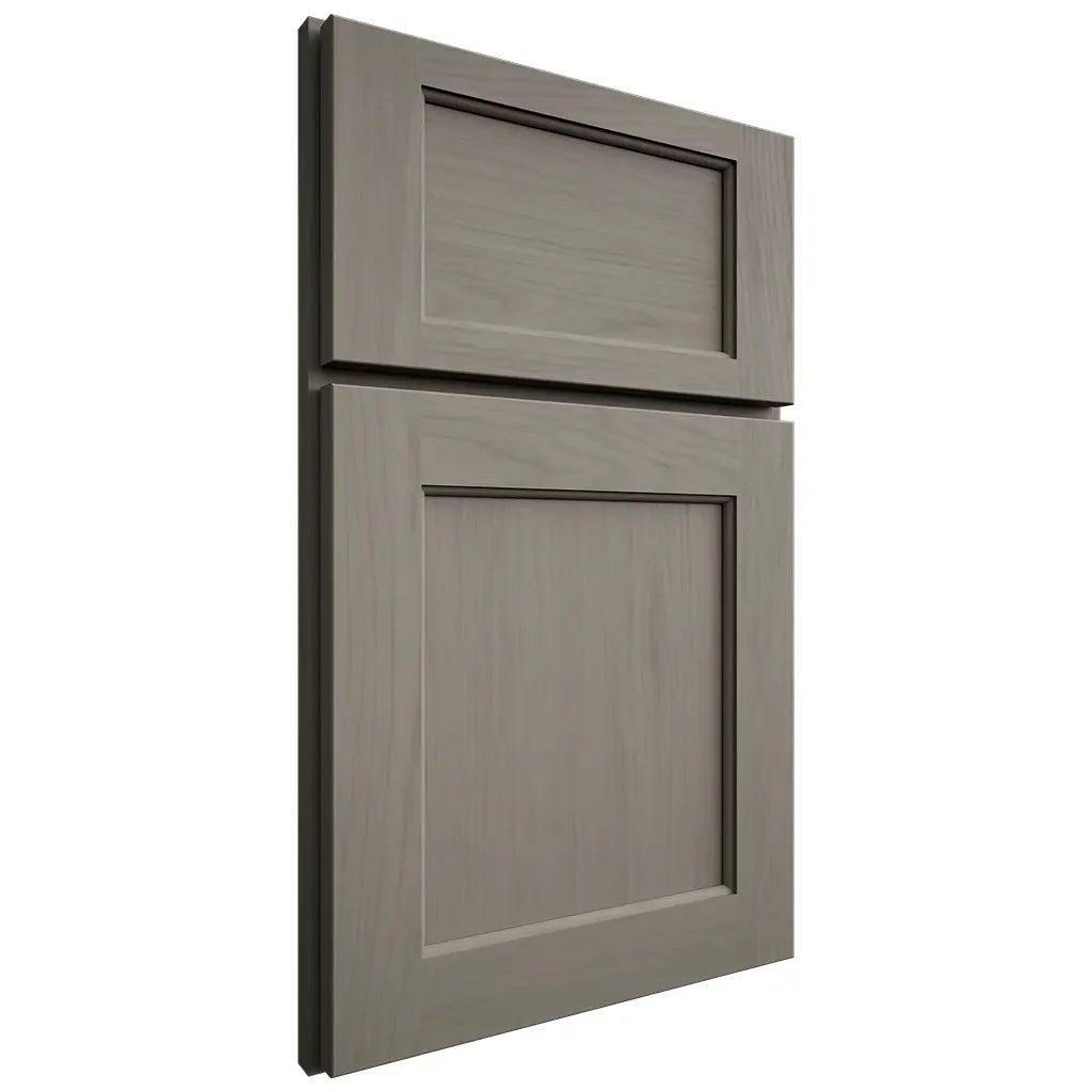 Shiloh Cabinetry Full Overlay Square Flat Alder Plain Cut Thyme Door