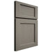 Shiloh Cabinetry Full Overlay Square Flat Alder Plain Cut Thyme Door