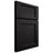 Shiloh Cabinetry Full Overlay Square Flat Cherry Plain Cut Espresso Door