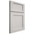 Shiloh Cabinetry Full Overlay Square Flat Paintable Beige Door