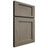 Shiloh Cabinetry Full Overlay Square Flat Poplar Plain Cut Sterling Door