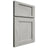 Shiloh Cabinetry Full Overlay Square Flat Poplar Plain Cut Stratus Door