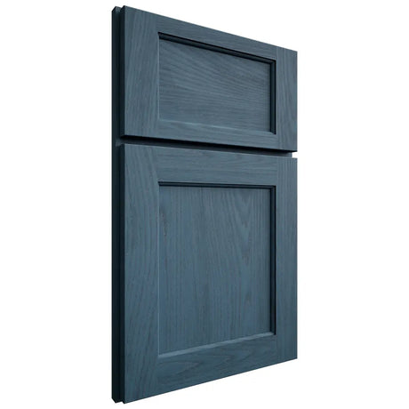 Shiloh Cabinetry Full Overlay Square Flat Red Oak Plain Cut Hudson Door