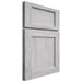 Shiloh Cabinetry Full Overlay Square Flat Walnut Plain Cut Stratus Door