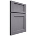 Shiloh Cabinetry Full Overlay Square Flat White Oak Plain Cut Cadet Door