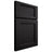 Shiloh Cabinetry Full Overlay Square Flat White Oak Plain Cut Espresso Door