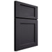 Shiloh Cabinetry Full Overlay Square Flat White Oak Plain Cut Harbor Door