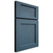 Shiloh Cabinetry Full Overlay Square Flat White Oak Plain Cut Hudson Door