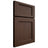 Shiloh Cabinetry Full Overlay Square Flat White Oak Quarter Sawn Braun Door