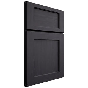 Shiloh Cabinetry Full Overlay Square Flat White Oak Quarter Sawn Harbor Door