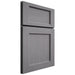 Shiloh Cabinetry Full Overlay Square Flat White Oak Rift Cut Sterling Door