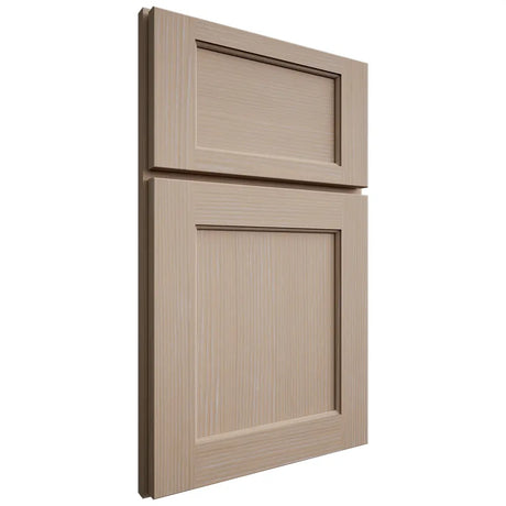 Shiloh Cabinetry Full Overlay Square Flat White Oak Rift Cut Straw Door