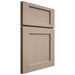Shiloh Cabinetry Full Overlay Square Flat White Oak Rift Cut Straw Door