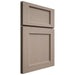 Shiloh Cabinetry Full Overlay Square Flat White Oak Rift Cut Whitewash Door