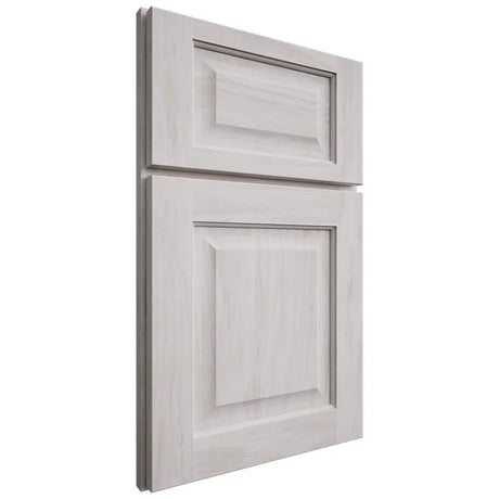Shiloh Cabinetry Full Overlay Square Raised Alder Plain Cut Cotton Door