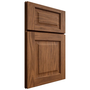 Shiloh Cabinetry Full Overlay Square Raised Cherry Plain Cut Carob Door