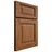 Shiloh Cabinetry Full Overlay Square Raised Cherry Plain Cut Coffee Door