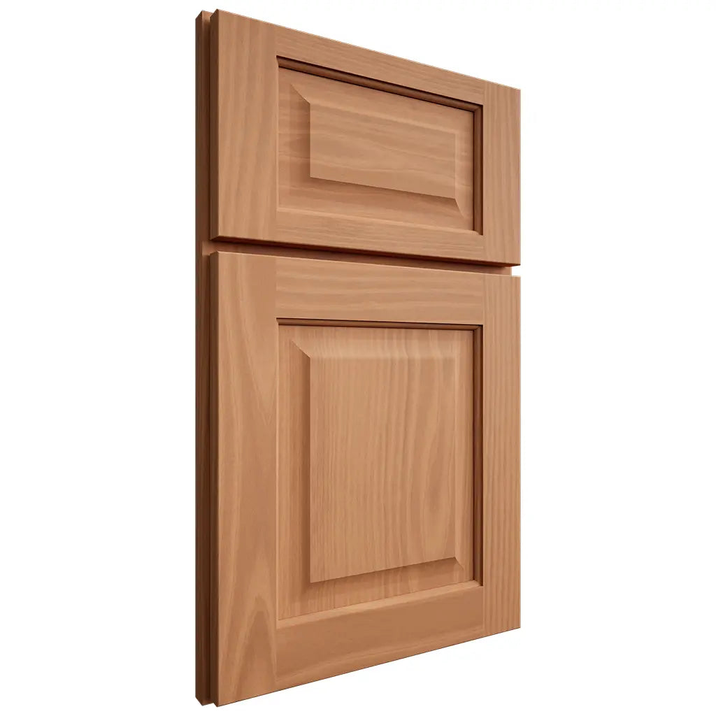 Shiloh Cabinetry Full Overlay Square Raised Cherry Plain Cut Natural Door