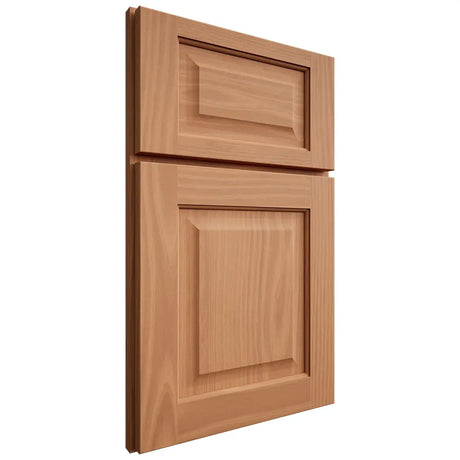 Shiloh Cabinetry Full Overlay Square Raised Cherry Plain Cut Natural Door