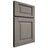 Shiloh Cabinetry Full Overlay Square Raised Cherry Plain Cut Thyme Door