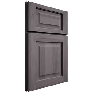 Shiloh Cabinetry Full Overlay Square Raised Hickory Plain Cut Cadet Door