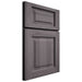 Shiloh Cabinetry Full Overlay Square Raised Hickory Plain Cut Cadet Door