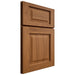 Shiloh Cabinetry Full Overlay Square Raised Hickory Plain Cut Chestnut Door