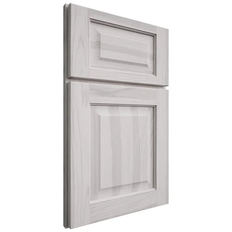 Shiloh Cabinetry Full Overlay Square Raised Hickory Plain Cut Cotton Door