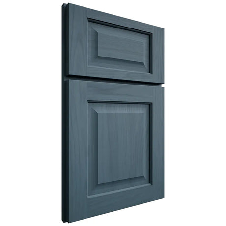 Shiloh Cabinetry Full Overlay Square Raised Hickory Plain Cut Hudson Door