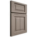 Shiloh Cabinetry Full Overlay Square Raised Hickory Plain Cut Sterling Door