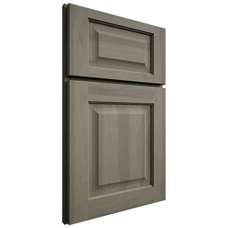 Shiloh Cabinetry Full Overlay Square Raised Hickory Plain Cut Thyme Door