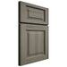 Shiloh Cabinetry Full Overlay Square Raised Hickory Plain Cut Thyme Door