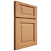 Shiloh Cabinetry Full Overlay Square Raised Maple Plain Cut Golden Door