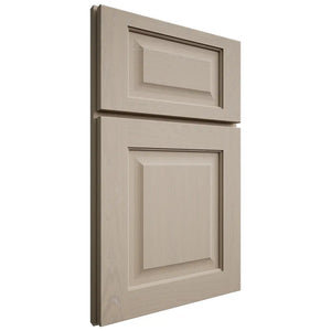 Shiloh Cabinetry Full Overlay Square Raised Maple Plain Cut Pebble Door