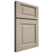 Shiloh Cabinetry Full Overlay Square Raised Maple Plain Cut Pebble Door