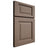 Shiloh Cabinetry Full Overlay Square Raised Maple Plain Cut Rockbridge Door