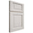 Shiloh Cabinetry Full Overlay Square Raised Paintable Eggshell Door