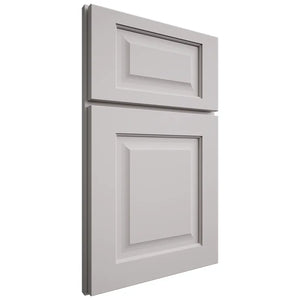 Shiloh Cabinetry Full Overlay Square Raised Paintable Light French Gray Door