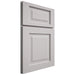Shiloh Cabinetry Full Overlay Square Raised Paintable Light French Gray Door