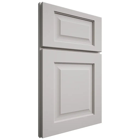 Shiloh Cabinetry Full Overlay Square Raised Paintable Mindful Gray Door
