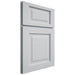 Shiloh Cabinetry Full Overlay Square Raised Paintable Niebla Azul Door
