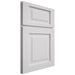 Shiloh Cabinetry Full Overlay Square Raised Paintable Pure White Door