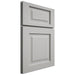 Shiloh Cabinetry Full Overlay Square Raised Paintable Unusual Gray Door