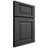 Shiloh Cabinetry Full Overlay Square Raised Poplar Plain Cut Cadet Door