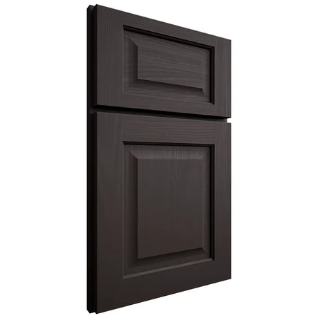 Shiloh Cabinetry Full Overlay Square Raised Poplar Plain Cut Carbon Door